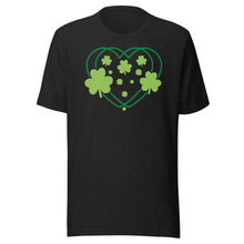 Load image into Gallery viewer, Shamrocks And Hearts Unisex t-shirt