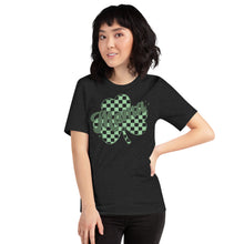 Load image into Gallery viewer, Mama Checkered Shamrock Unisex t-shirt