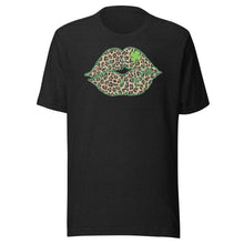 Load image into Gallery viewer, Irish Leopard Lips Unisex t-shirt