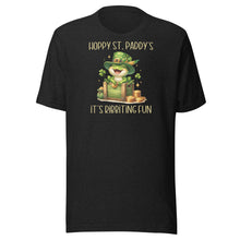 Load image into Gallery viewer, Hoppy St Paddy's It's Ribbiting Fun Unisex t-shirt