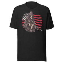 Load image into Gallery viewer, Patriotic Skeleton Soldier Unisex t-shirt