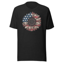 Load image into Gallery viewer, Patriotic Sunflower Unisex t-shirt