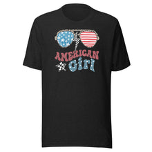 Load image into Gallery viewer, Patriotic American Girl Unisex t-shirt