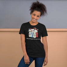 Load image into Gallery viewer, Faith Family Friends Freedom Flowers Unisex t-shirt