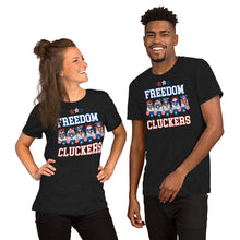 Load image into Gallery viewer, Freedom Cluckers Unisex t-shirt