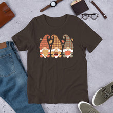 Load image into Gallery viewer, Fall Gnomes Unisex t-shirt