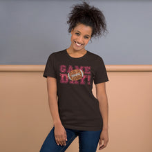 Load image into Gallery viewer, Game Day (red glitter) Unisex t-shirt