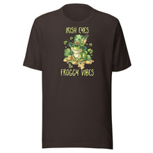 Load image into Gallery viewer, Irish Eyes Froggy Vibes Unisex t-shirt
