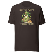 Load image into Gallery viewer, Hoppy St Paddy's It's Ribbiting Fun Unisex t-shirt