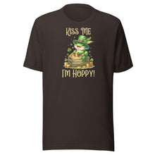 Load image into Gallery viewer, Kiss Me I'm Hoppy Unisex t-shirt