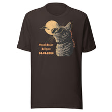 Load image into Gallery viewer, Total Solar Eclipse Cat Unisex t-shirt