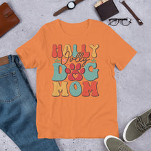 Load image into Gallery viewer, Holly Jolly Dog Mom Unisex t-shirt