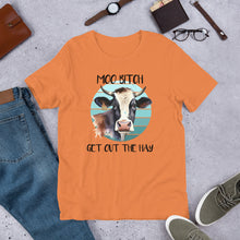 Load image into Gallery viewer, Moo B*tch Get Out The Hay Unisex t-shirt
