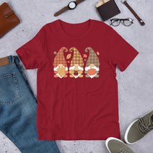 Load image into Gallery viewer, Fall Gnomes Unisex t-shirt