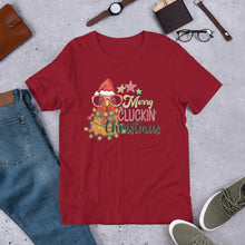 Load image into Gallery viewer, Merry Cluckin' Christmas Unisex t-shirt