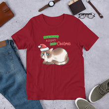 Load image into Gallery viewer, Have Yourself A Grumpy Little Christmas Unisex t-shirt