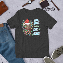 Load image into Gallery viewer, Shine Bright With the Love of Jesus Unisex t-shirt