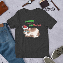 Load image into Gallery viewer, Have Yourself A Grumpy Little Christmas Unisex t-shirt