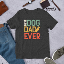 Load image into Gallery viewer, Best Dog Dad Ever Unisex t-shirt