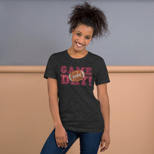 Load image into Gallery viewer, Game Day (red glitter) Unisex t-shirt