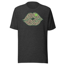 Load image into Gallery viewer, Irish Leopard Lips Unisex t-shirt