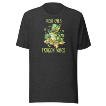 Load image into Gallery viewer, Irish Eyes Froggy Vibes Unisex t-shirt