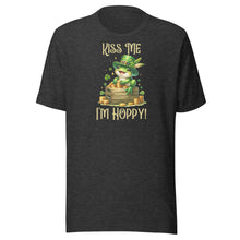 Load image into Gallery viewer, Kiss Me I'm Hoppy Unisex t-shirt