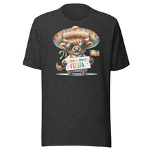 Load image into Gallery viewer, Cinco de Mayo Fiesta Highland Cow Unisex t-shirt