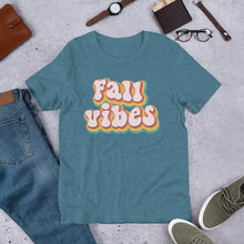 Load image into Gallery viewer, Fall Vibes Retro Unisex t-shirt