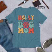 Load image into Gallery viewer, Holly Jolly Dog Mom Unisex t-shirt