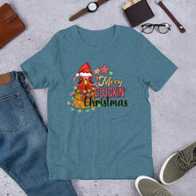 Load image into Gallery viewer, Merry Cluckin' Christmas Unisex t-shirt