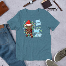 Load image into Gallery viewer, Shine Bright With the Love of Jesus Unisex t-shirt