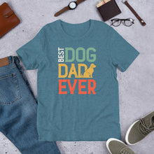Load image into Gallery viewer, Best Dog Dad Ever Unisex t-shirt