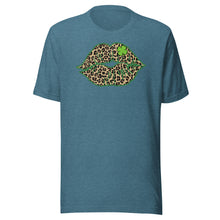 Load image into Gallery viewer, Irish Leopard Lips Unisex t-shirt