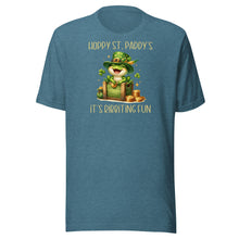 Load image into Gallery viewer, Hoppy St Paddy's It's Ribbiting Fun Unisex t-shirt