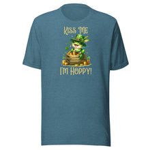Load image into Gallery viewer, Kiss Me I'm Hoppy Unisex t-shirt