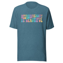 Load image into Gallery viewer, Neurodiversity Is Beautiful Pastel Unisex t-shirt
