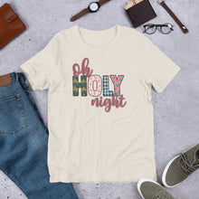 Load image into Gallery viewer, O Holy Night (Block Letters) Unisex t-shirt