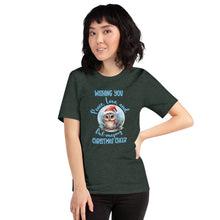 Load image into Gallery viewer, Wishing You Owl-Mazing Christmas Cheer Unisex t-shirt