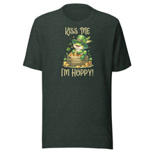 Load image into Gallery viewer, Kiss Me I'm Hoppy Unisex t-shirt