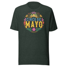 Load image into Gallery viewer, Cinco de Mayo Circle Unisex t-shirt