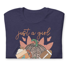 Load image into Gallery viewer, Just a Girl Who Loves Fall Unisex t-shirt