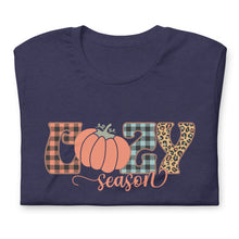 Load image into Gallery viewer, Plaid Cozy Season Unisex t-shirt