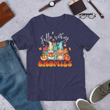 Load image into Gallery viewer, Fallin' With My Gnomies Unisex t-shirt (Darker Colors)
