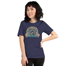Load image into Gallery viewer, Football Rainbow Unisex t-shirt