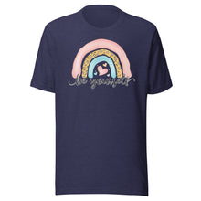 Load image into Gallery viewer, Be Yourself Pastel Rainbow Unisex t-shirt