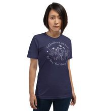 Load image into Gallery viewer, Breathe and Hit Pause (dark colors) Unisex t-shirt