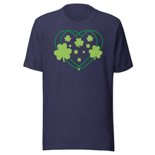 Load image into Gallery viewer, Shamrocks And Hearts Unisex t-shirt