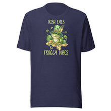 Load image into Gallery viewer, Irish Eyes Froggy Vibes Unisex t-shirt