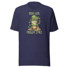 Load image into Gallery viewer, Irish Luck Froggy Style Unisex t-shirt